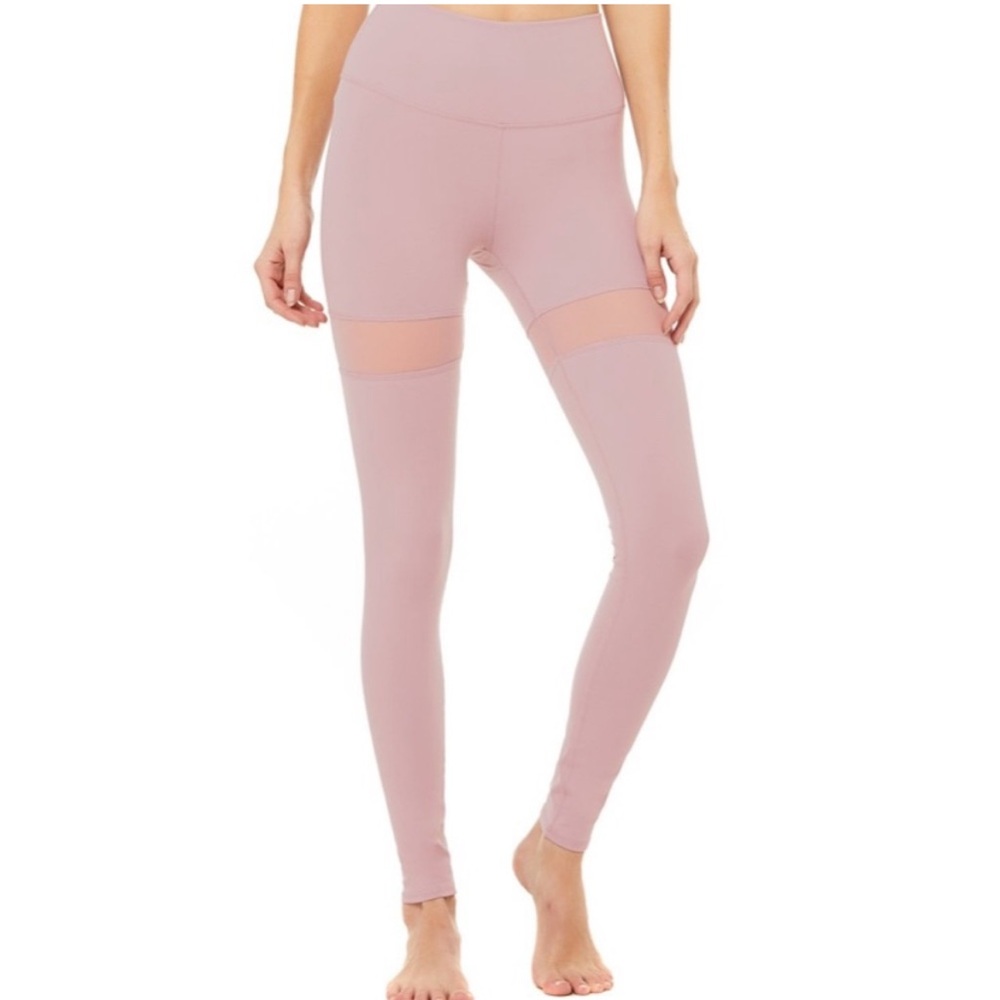 ALO Yoga Blush Mesh Leggings